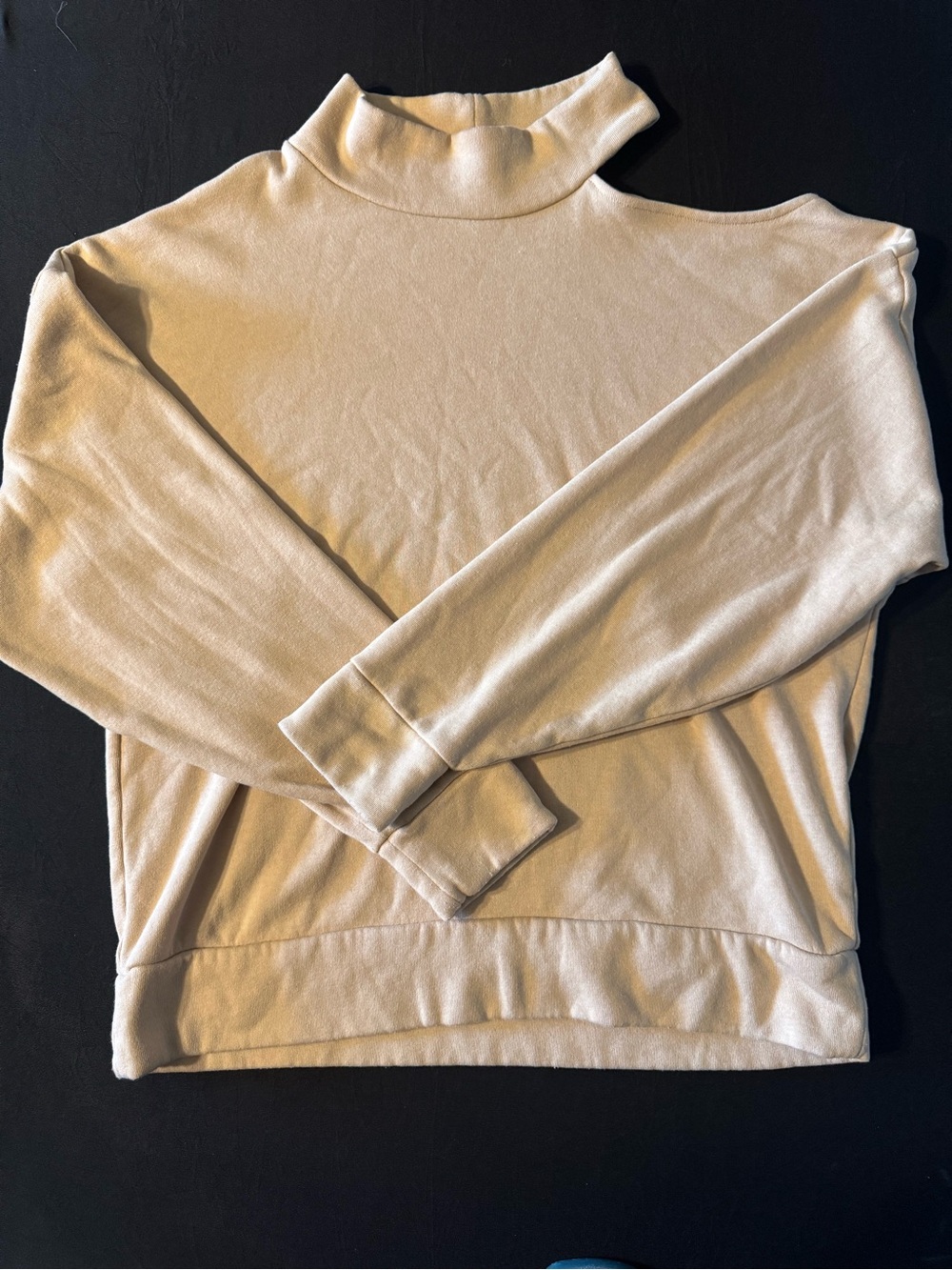 Ocean Drive Cream Turtleneck Pullover Sweater